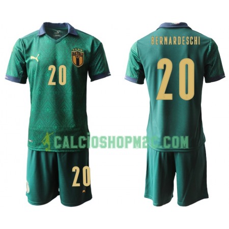 Italia Federico Bernardeschi 20 Bambino Maglia Terza Euro 2020 Manica Corta (+ Pantaloncini)